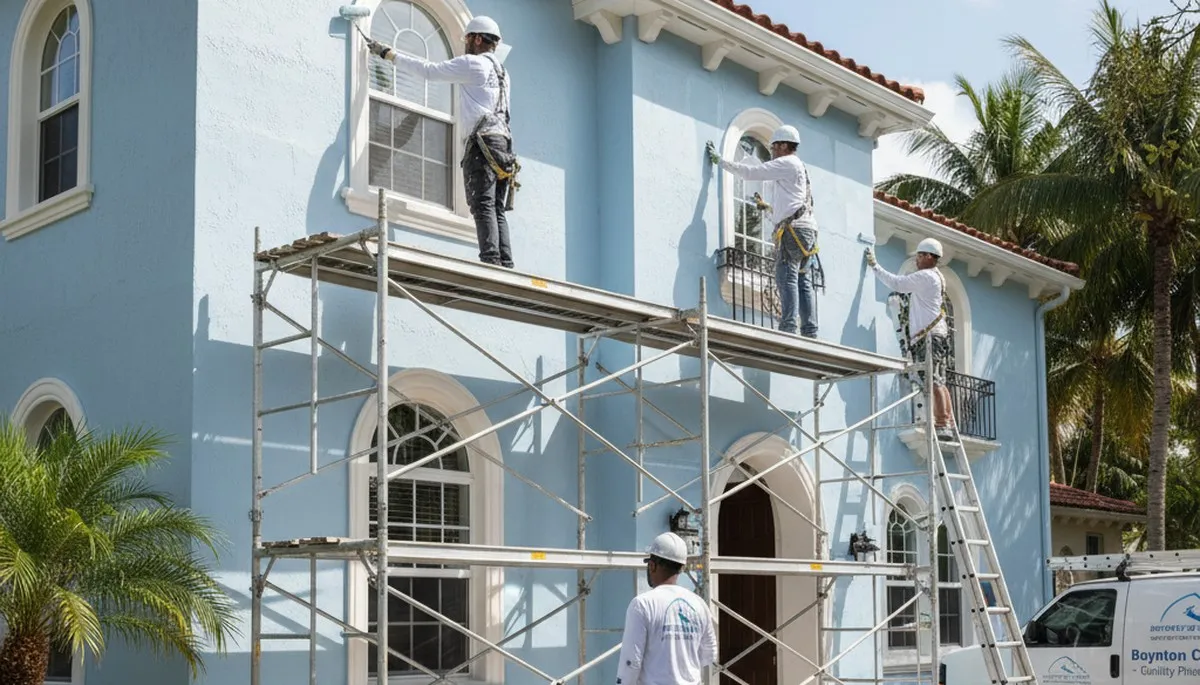West Palm Beach, FL painters providing professional residential and commercial painting services