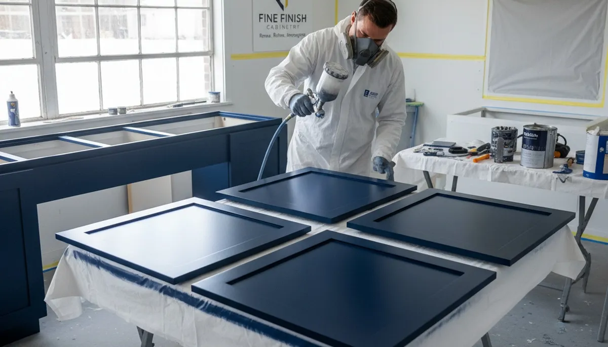 West Palm Beach cabinet painting service for durable, humidity-resistant kitchen finishes