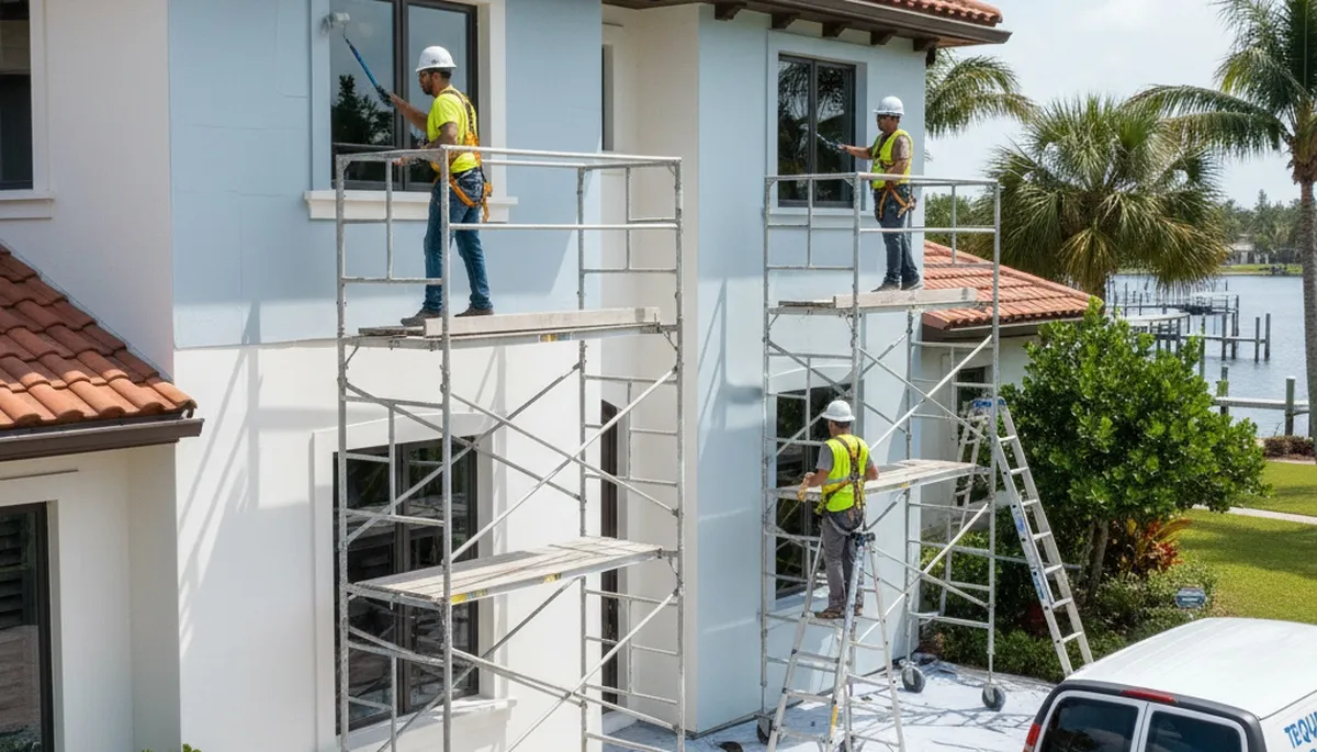 Professional painters serving West Palm Beach, FL with interior and exterior painting services